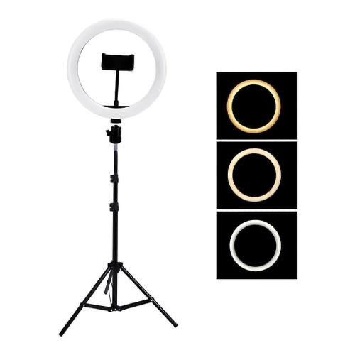 Aro de luz 55cms tres tonos más RGB