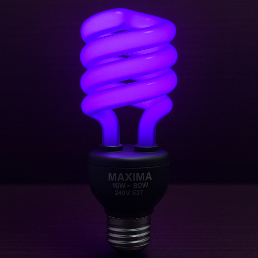 Bombillo 24W Luz Negra Espiral