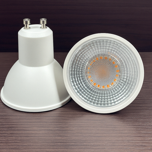 Bombillo 6W Dimerizable GU10 Luz Blanca o Cálida