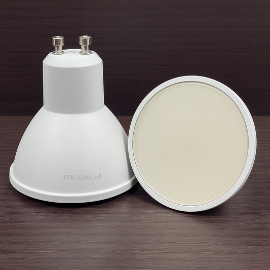 Bombillo GU10 7W Luz Blanca o Cálida