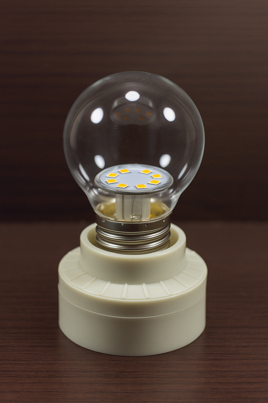 Bombillo Pin Pon 1W Luz Cálida E27