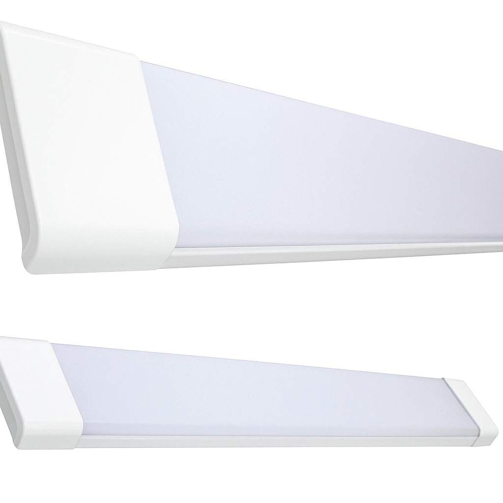 Lampara antipolvo 60w 120cmts luz blanca