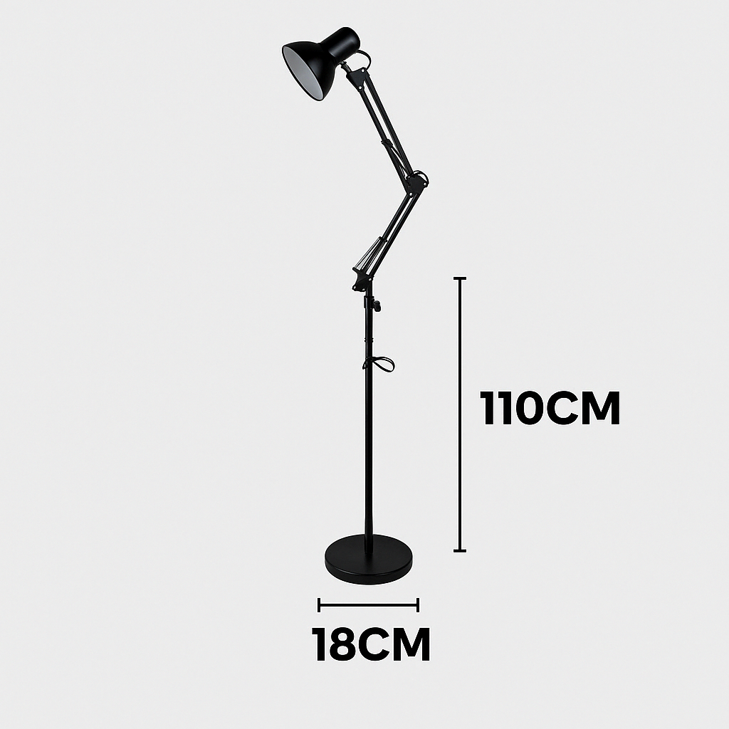 Lámpara de piso escualizable