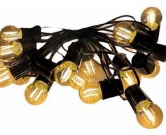 Ramal exterior 6.5 metros 20 bombillos vintage