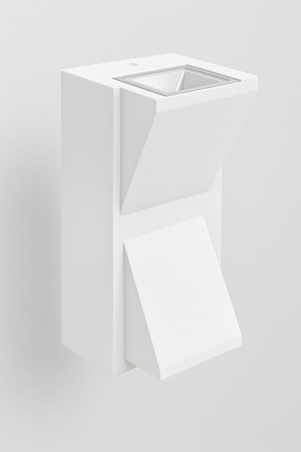 Aplique Exterior Corbatín Blanco Luz Cálida 2x3W