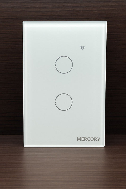 Interruptor Doble WiFi Smart Blanco
