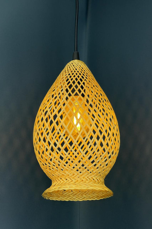 Lámpara colgante canastilla