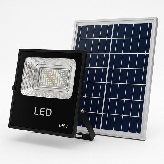 Reflector Solar 100W con control remoto