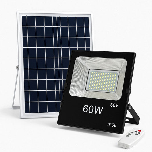 Reflector Solar 60W con control remoto