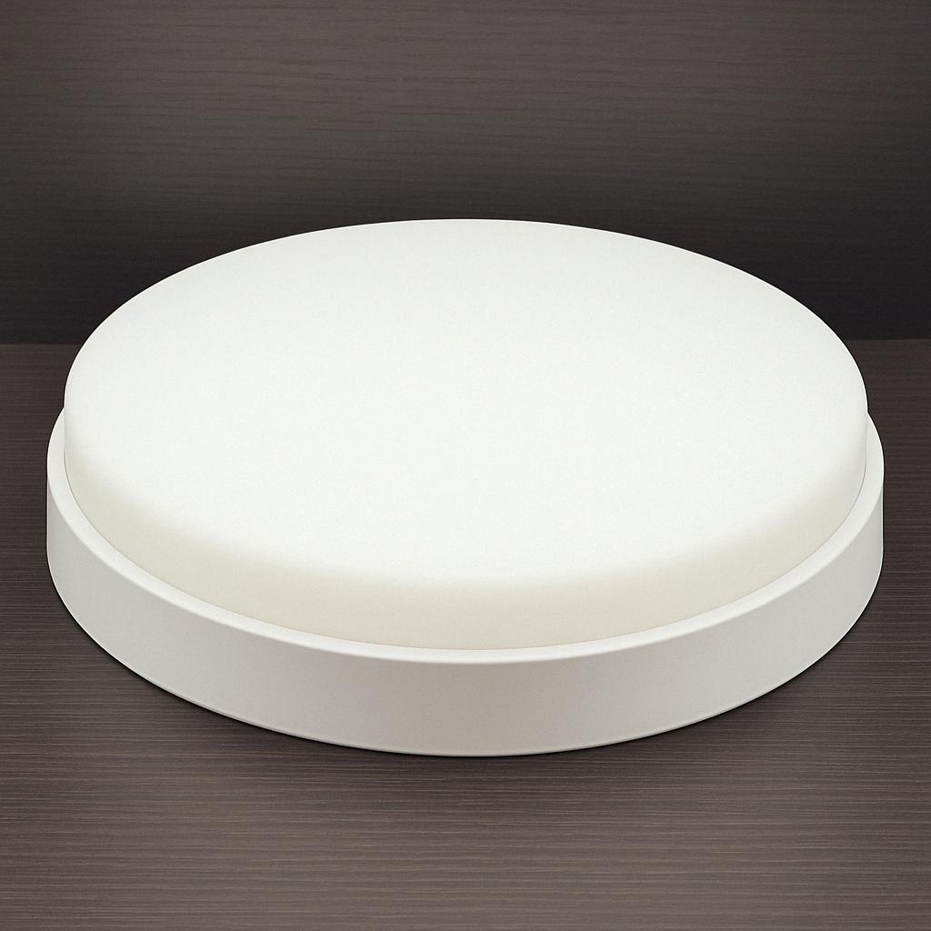Panel LED 48W Redondo Sin Borde | De Sobreponer | Luz Blanca