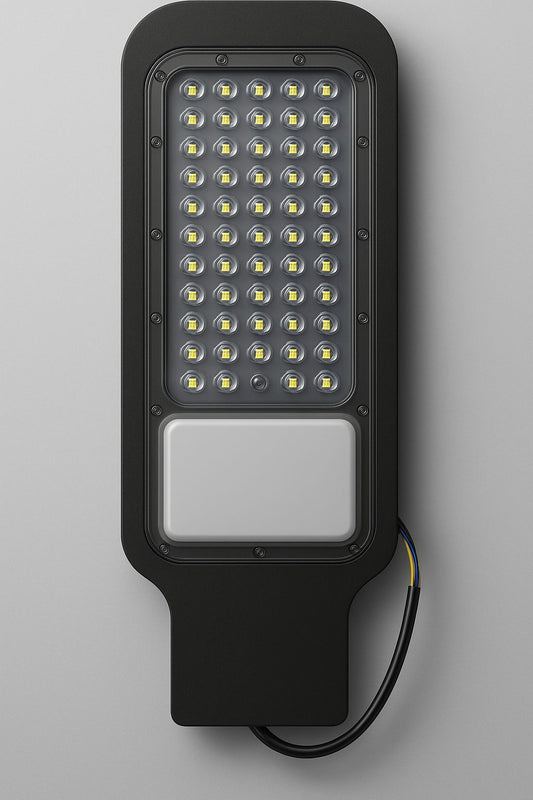 Luminaria LED 50W con Fotocelda – Luz Blanca 6500K