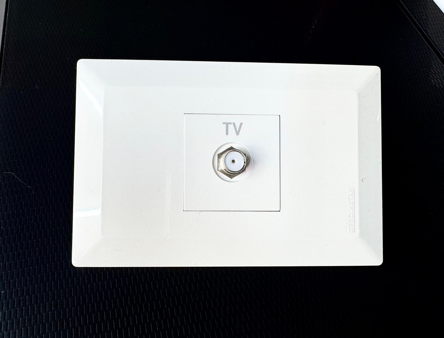 Toma Coaxial Vant Blanca