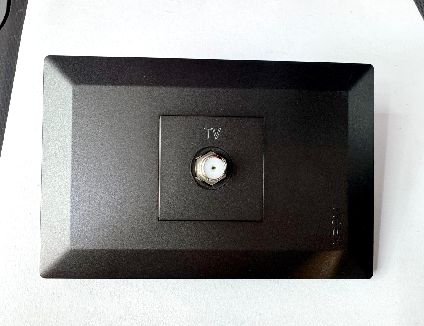 Toma Coaxial Vant Negra