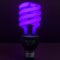 Bombillo 24W Luz Negra Espiral