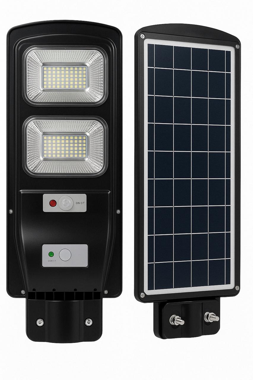 Luminaria Solar 60W con sensor y control remoto