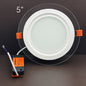 Bala LED 12W | Borde de Vidrio | Luz Tricolor