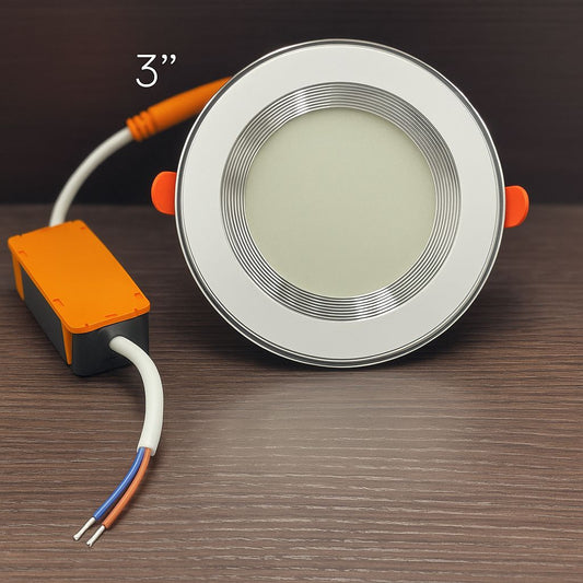 Bala LED 6W | Blanco Satinado | Luz Blanca