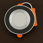 Bala LED 6W – Negro con detalle en Plata