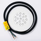 Bala LED Piscina 7W – RGB con Control y Fuente Incluida