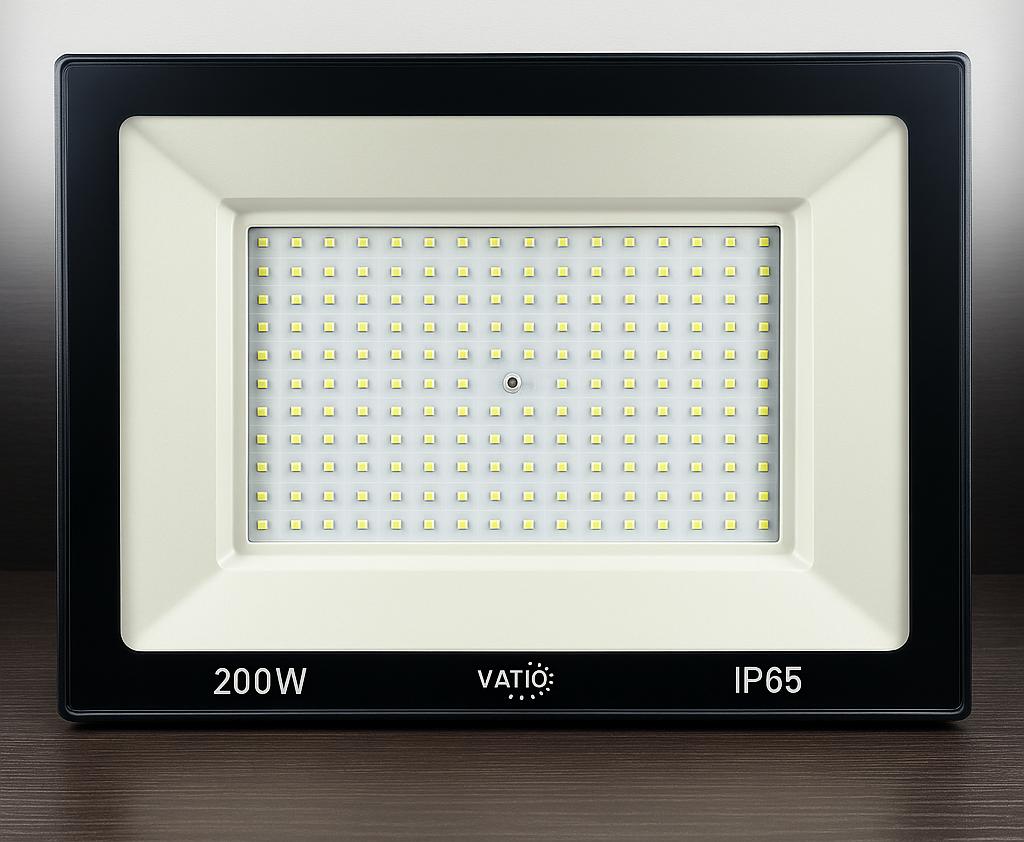 Reflector LED 200W – Luz Cálida 3000K