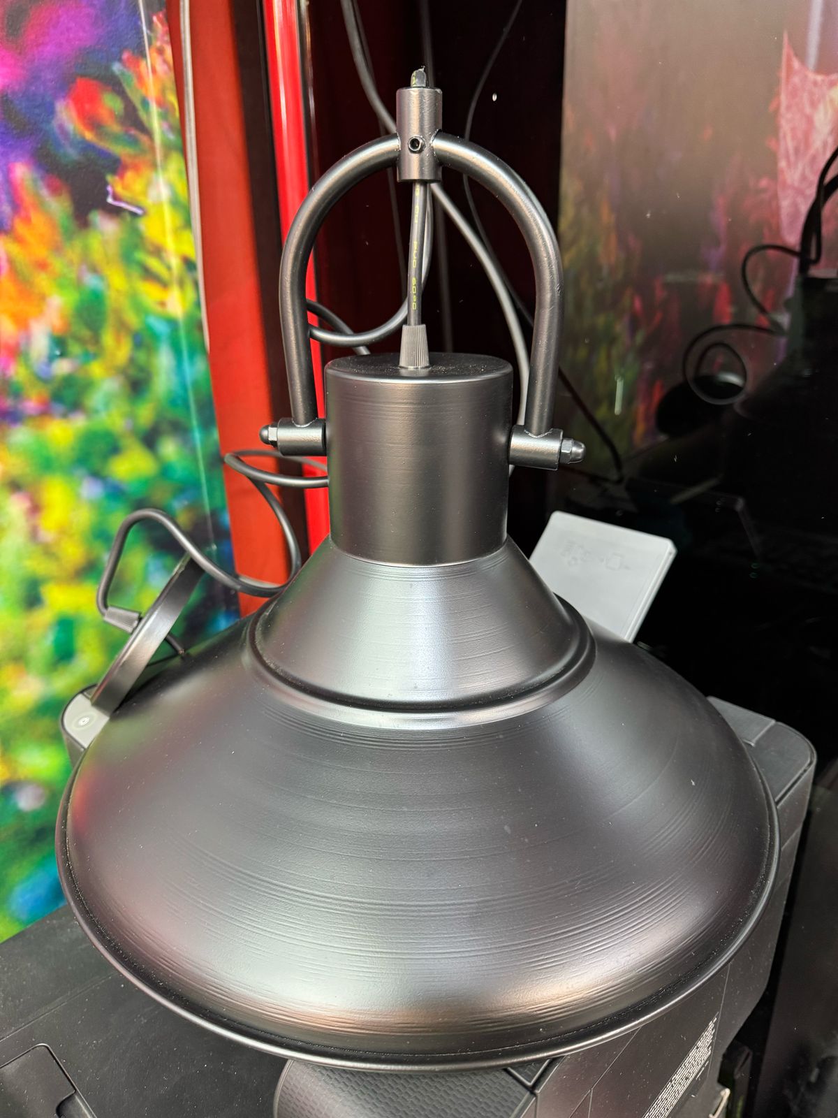Campana de Pared – Negra o Gris – 37cm – Con Manija 🔔✨
