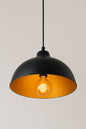 Negra con Interior Dorado 40cm