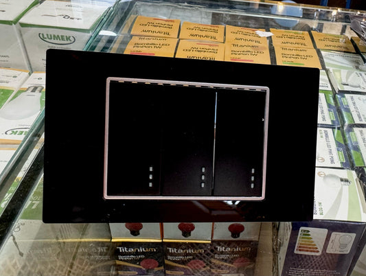 Interruptor Triple Black Mirror