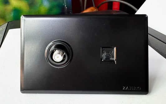 Toma Coaxial + Teléfono Premium Urbano