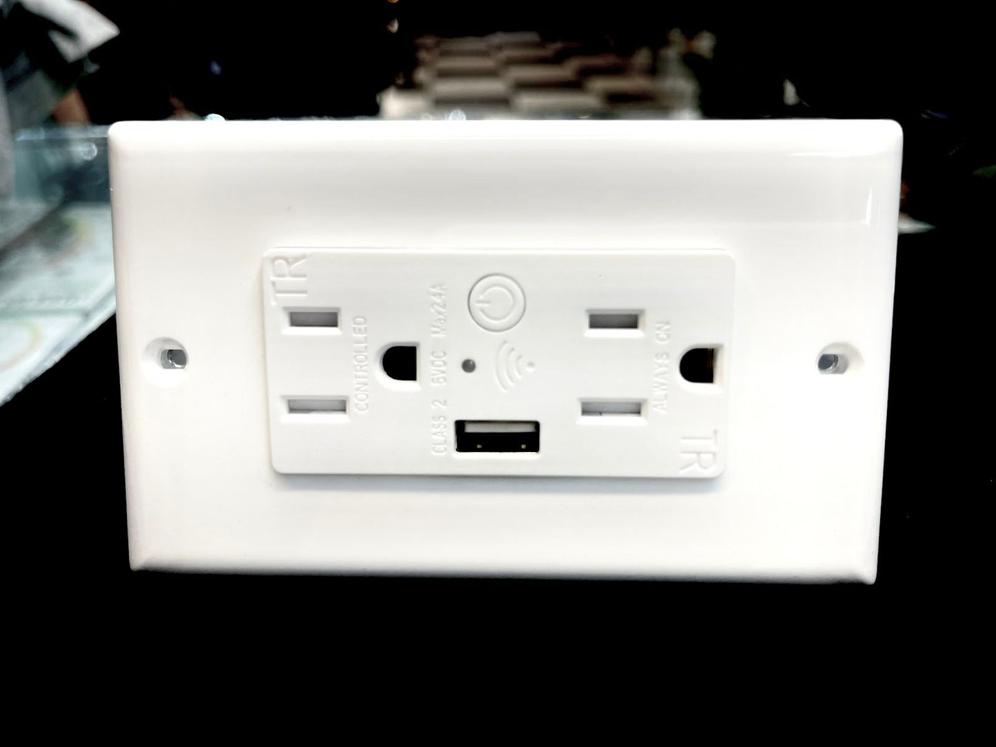 Toma Doble Smart-WIFI Blanca