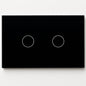 Interruptor doble Smart-WIFI negro