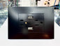 Toma Doble + USB Back Luxury